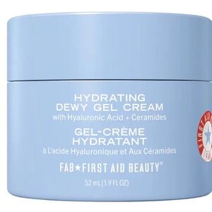 First Aid Beauty Hydrating Dewy Gel Cream Moisturizer -Hyaluronic Acid Ceramides